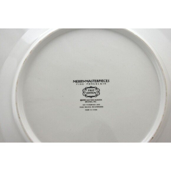 Merry Masterpieces Christmas Plate & Mug Black Tie Optional Michelangelo David - Picture 4 of 10